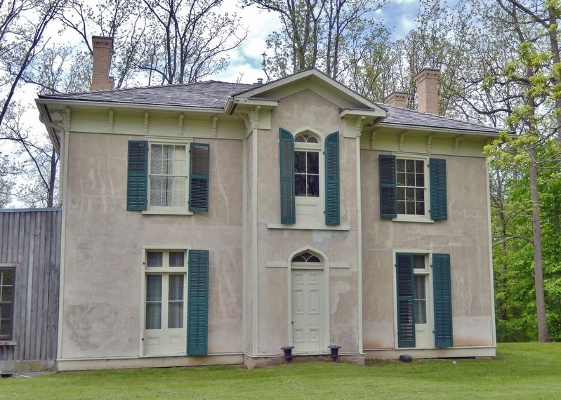 Johnson House (<i>north elevation</i>). Click for full size. Johnson House (<i>north elevation</i>) image. Click for full size.