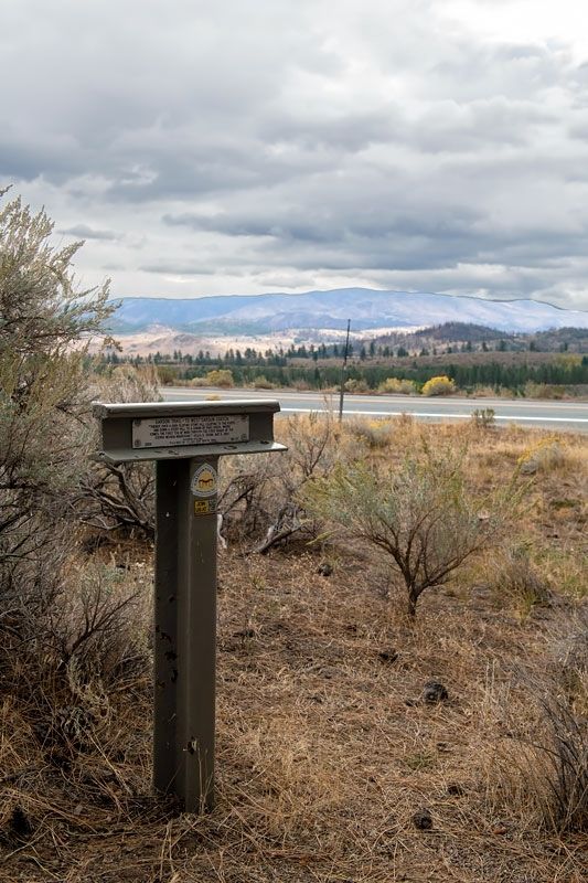 Carson Trail Marker 37 image. Click for full size.