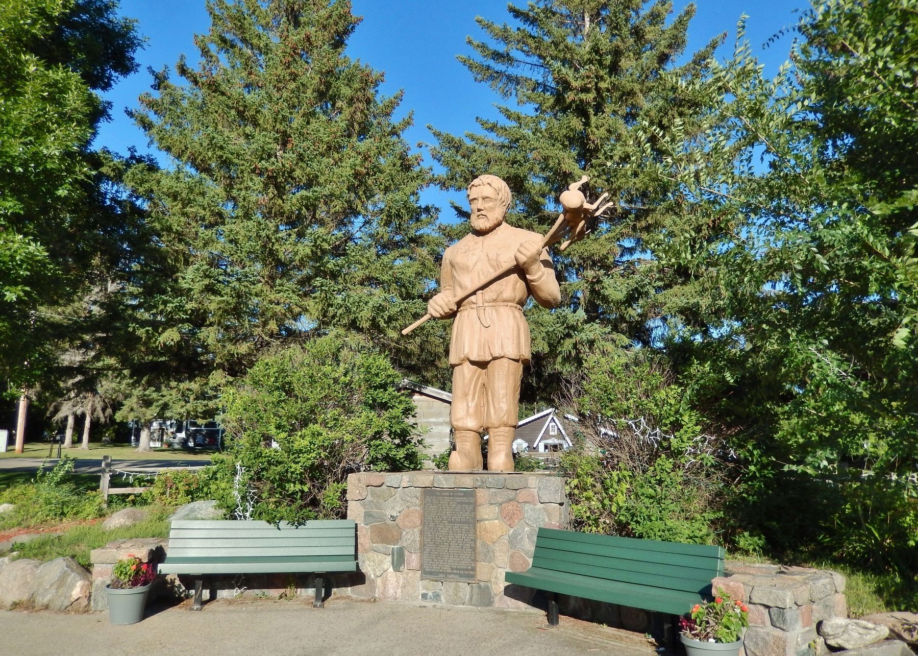 The Legend of St. Urho Marker image. Click for full size.