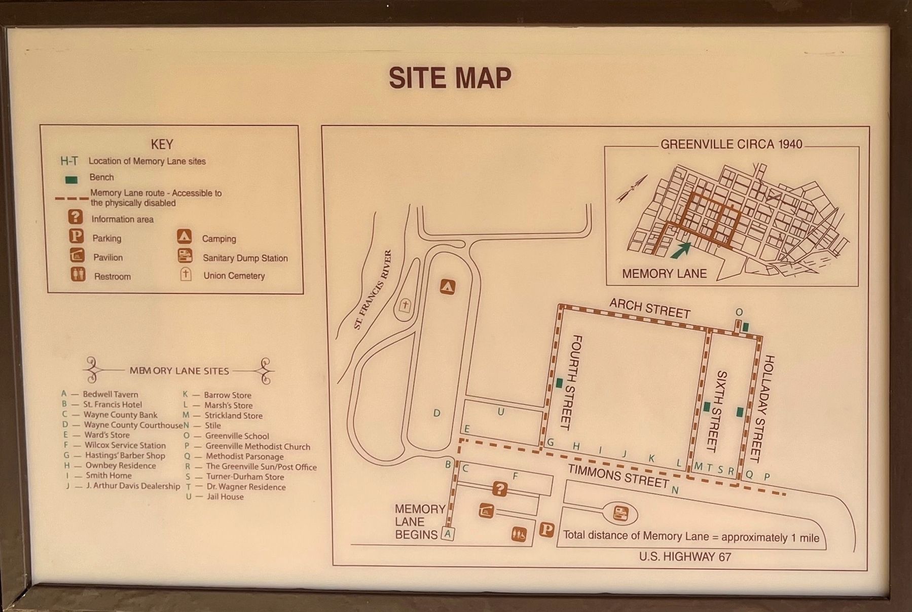 Site Map image. Click for full size.