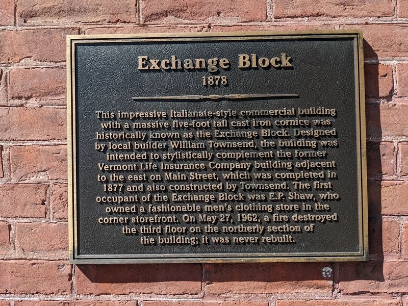 Exchange Block Marker image. Click for full size.