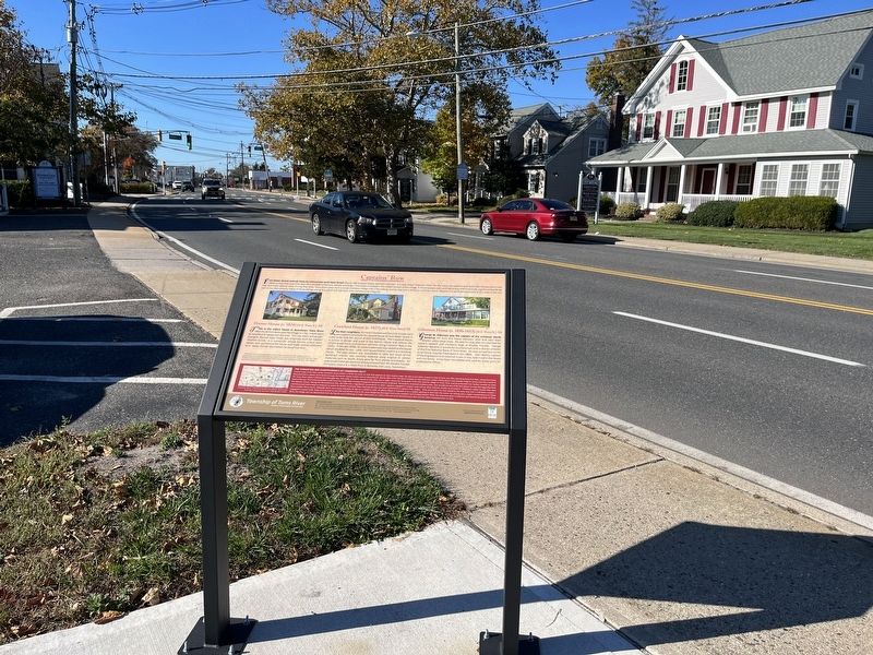 Captains' Row Marker. Click for full size. Captains' Row Marker image. Click for full size.
