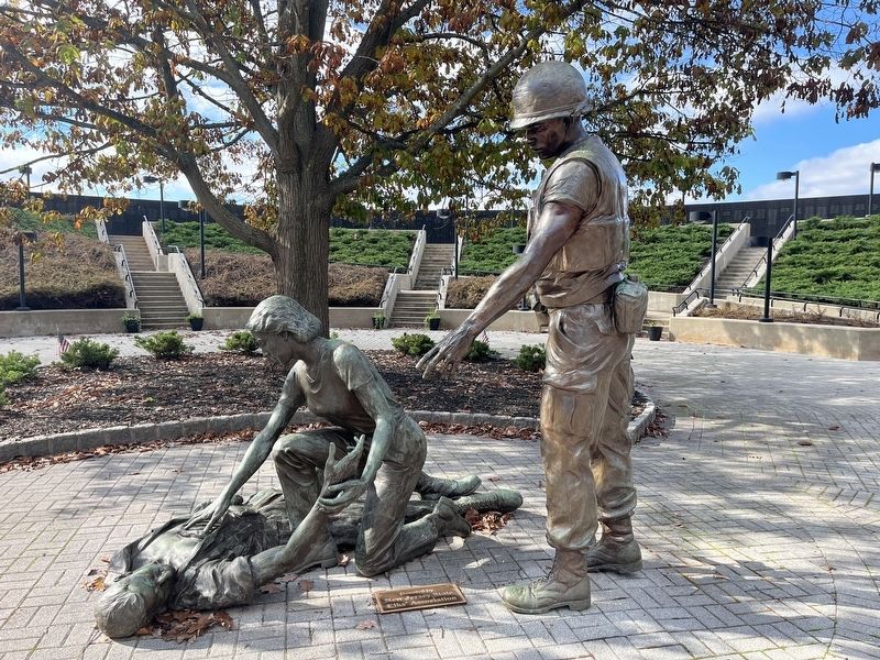 New Jersey Vietnam Veterans' Memorial image. Click for full size.
