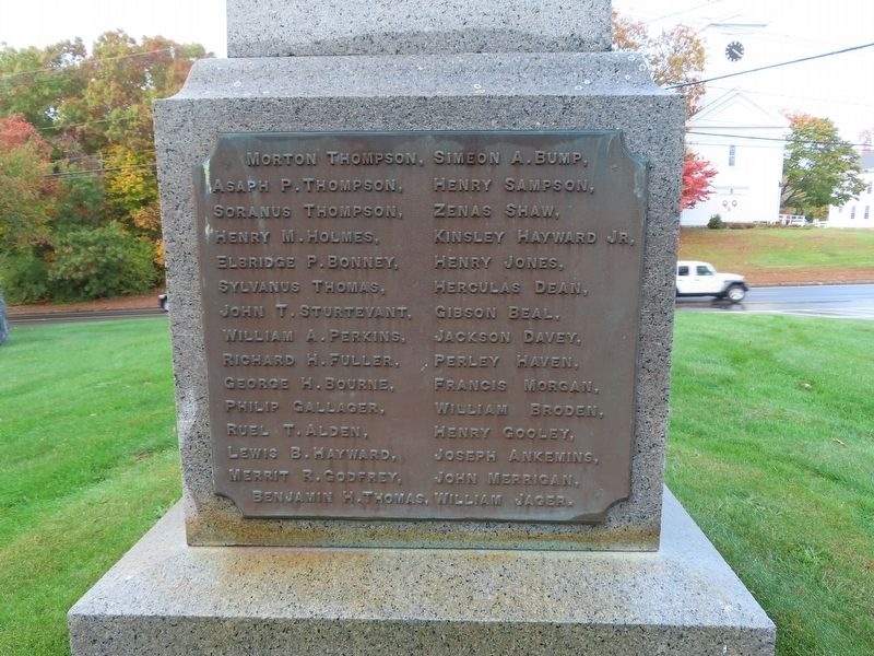 Halifax Civil War Monument image. Click for full size.