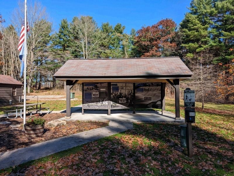 Camp Life Marker image. Click for full size.