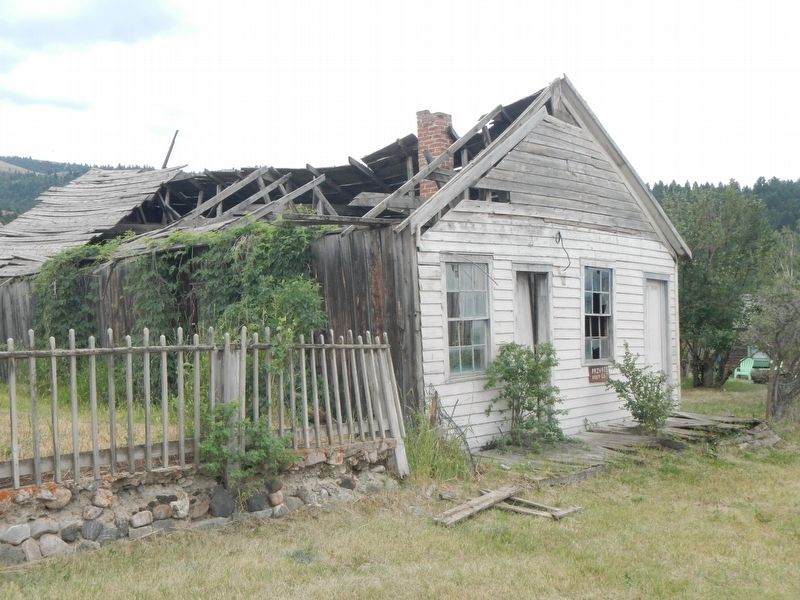 Susie Marr House and Marker image. Click for full size.