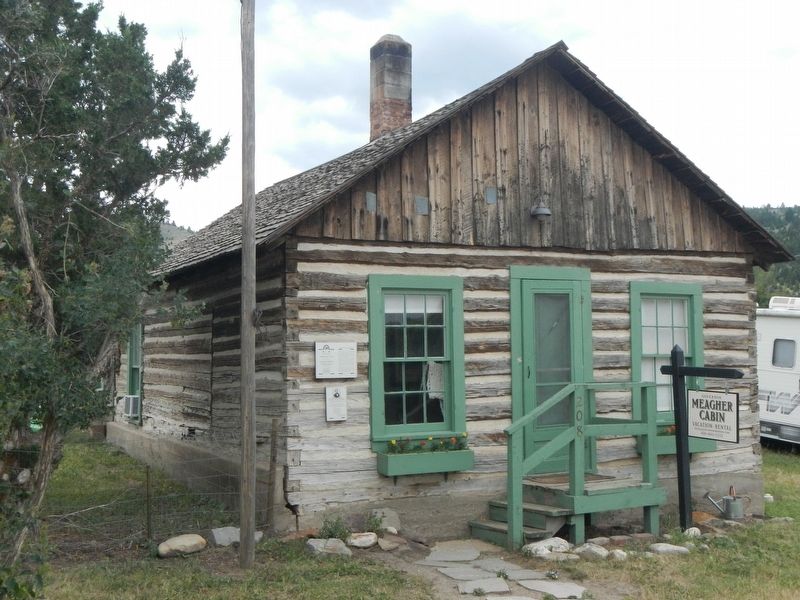 Thomas Francis Meager Residence and Marker image. Click for full size.