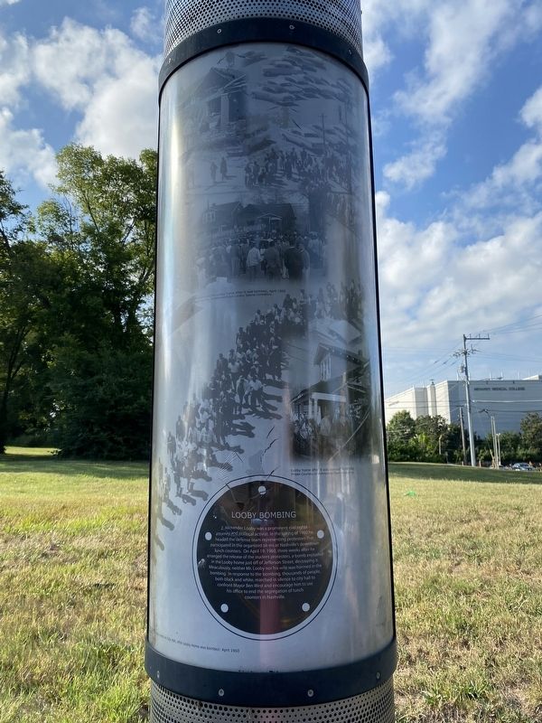 Looby Bombing Marker image. Click for full size.