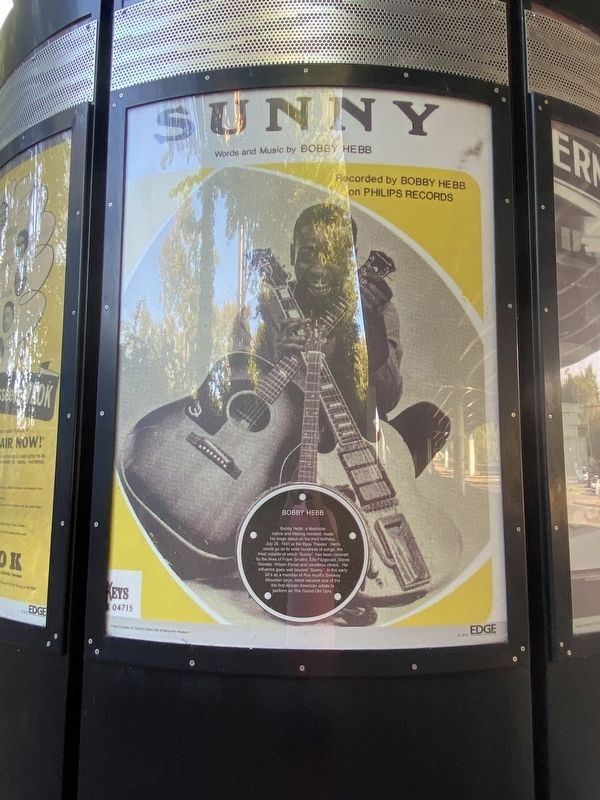 Bobby Hebb Marker. Click for full size. Bobby Hebb Marker image. Click for full size.
