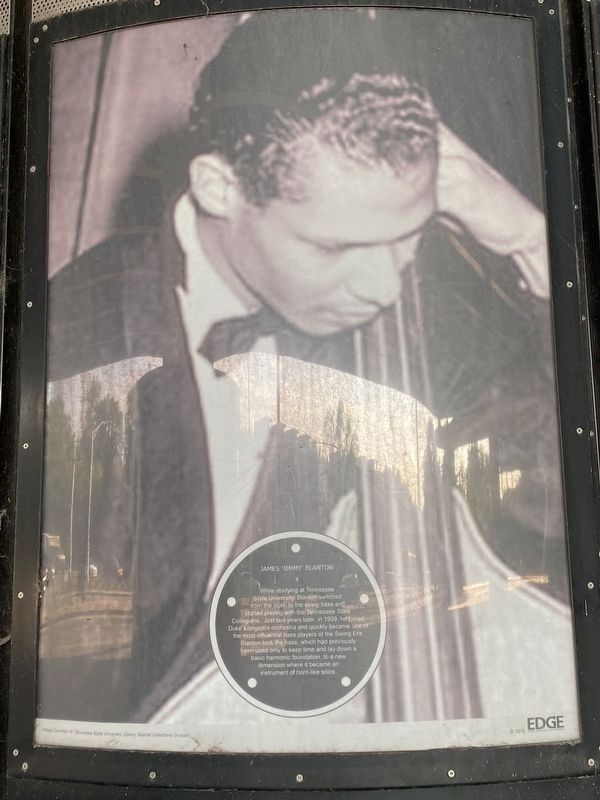 James "Jimmy" Blanton Marker. Click for full size. James "Jimmy" Blanton Marker image. Click for full size.