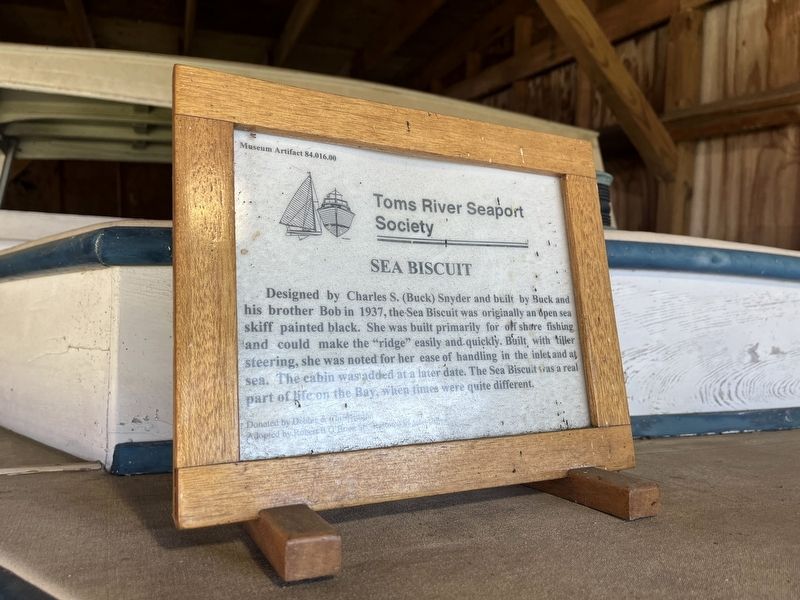 Sea Biscuit Marker image. Click for full size.