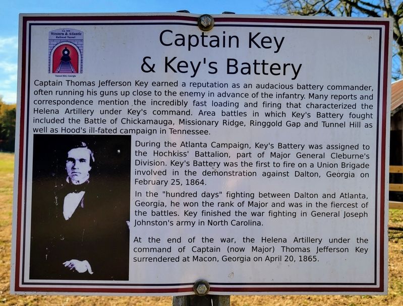 Captain Key & Key's Battery Marker image. Click for full size.