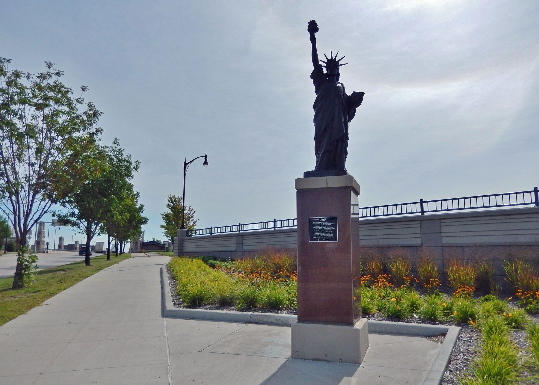 Replica of the Statue of Liberty. Click for full size. Replica of the Statue of Liberty image. Click for full size.
