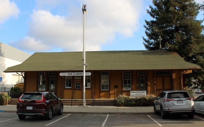 San Leandro Depot Marker image. Click for full size.