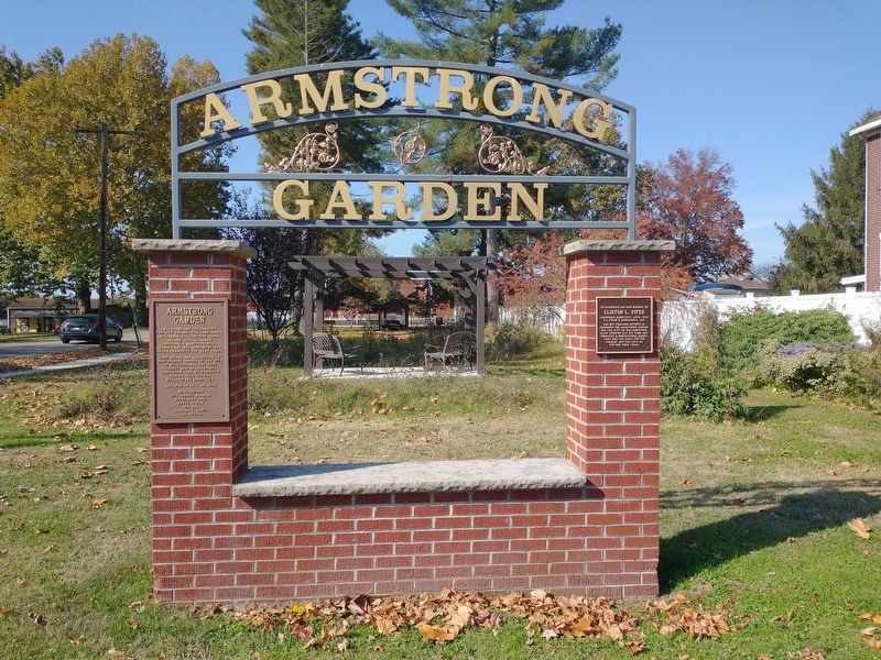 Armstrong Garden Marker image. Click for full size.