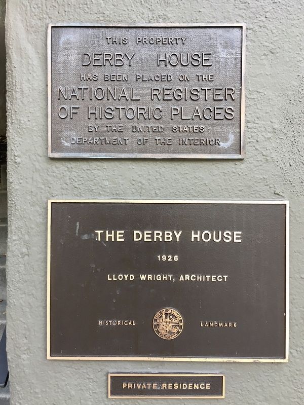The Derby House Marker image. Click for full size.