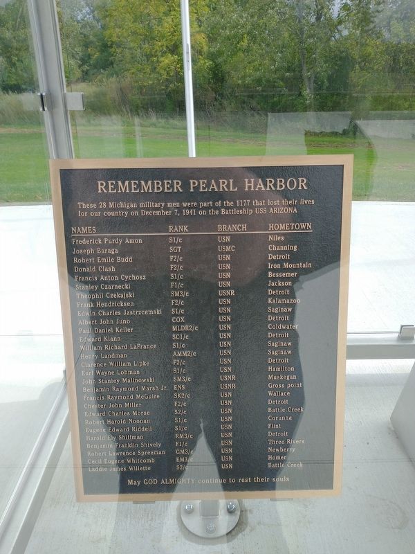 Remember Pearl Harbor Marker. Click for full size. Remember Pearl Harbor Marker image. Click for full size.