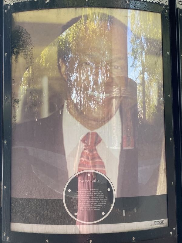 Marion Barry Marker image. Click for full size.