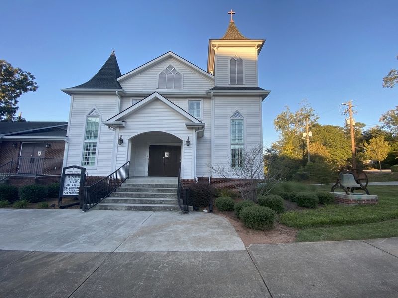 Oconee Street Methodist Episcopal Church image. Click for full size.