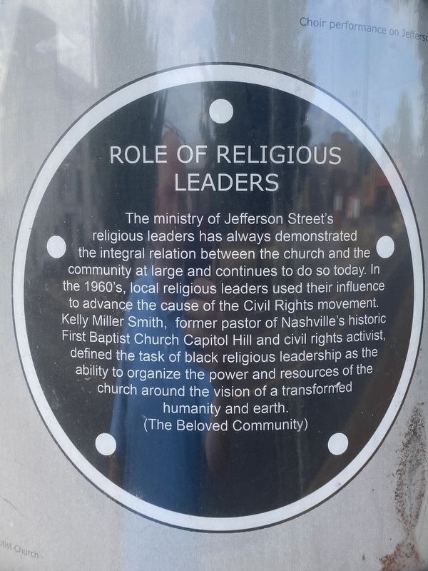Role of Religious Leaders Marker image. Click for full size.
