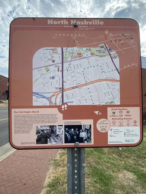 The Alfred Stieglitz Collection at Fisk University/The Civil Rights March Marker image. Click for full size.