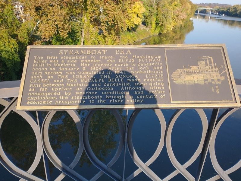 Steamboat Era Marker image. Click for full size.
