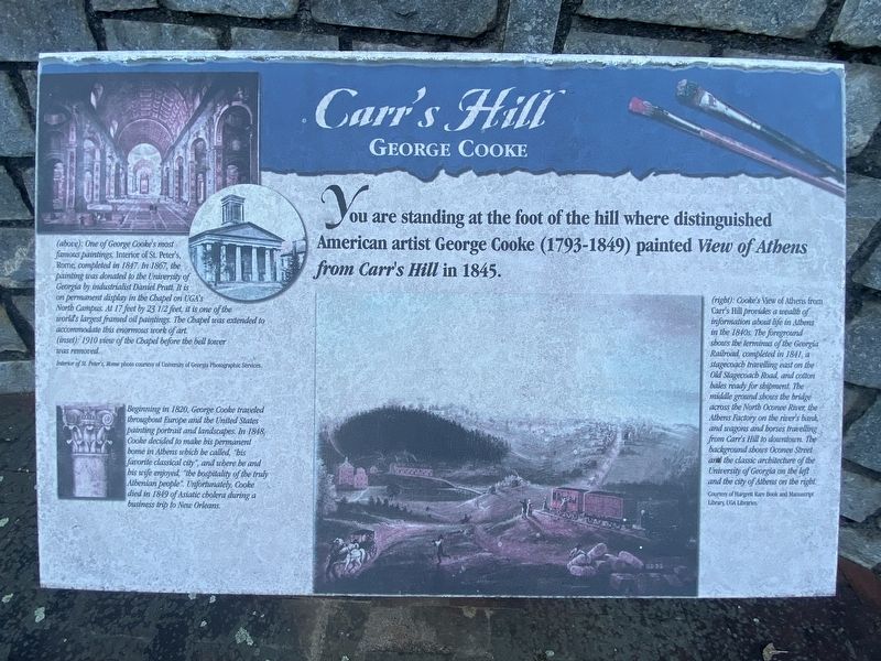 Carr's Hill Marker image. Click for full size.