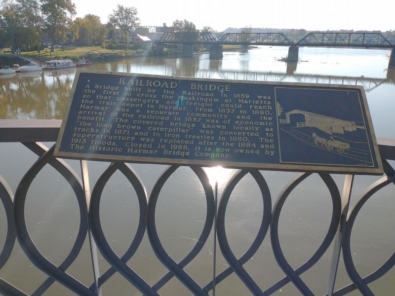 Railroad Bridge Marker image. Click for full size.