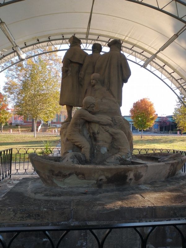 Memorial To The Start Westward Marker image. Click for full size.