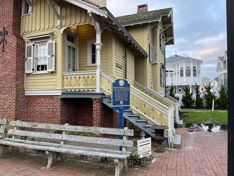 Hereford Inlet Lighthouse Marker image. Click for full size.