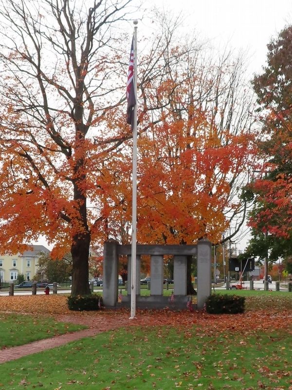 East Bridgewater Veterans Memorial image. Click for full size.