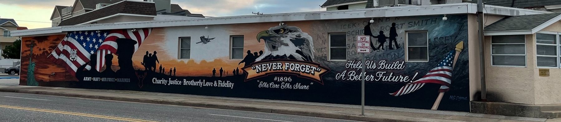 "Never Forget" Marker image. Click for full size.