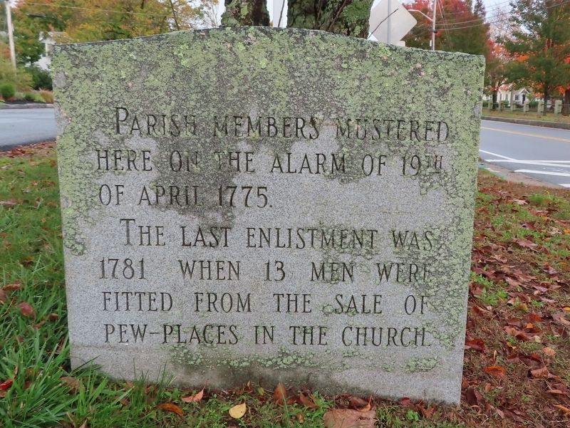 Parish Muster Point Marker. Click for full size. Parish Muster Point Marker image. Click for full size.