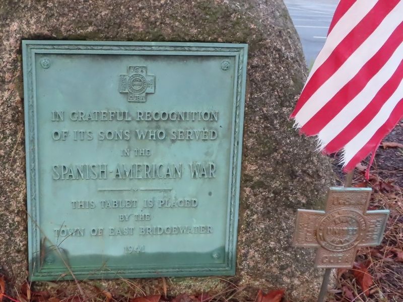 East Bridgewater Spanish-American War Monument image. Click for full size.