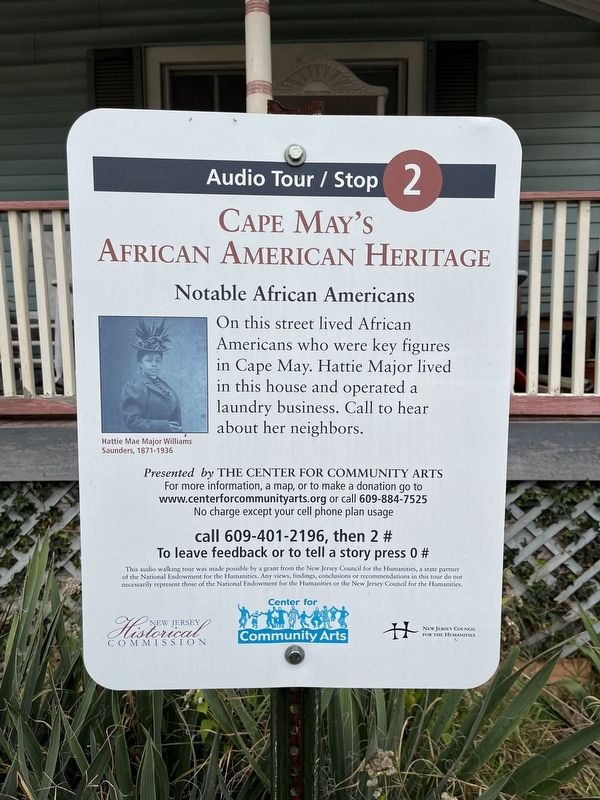 Notable African Americans Marker image. Click for full size.