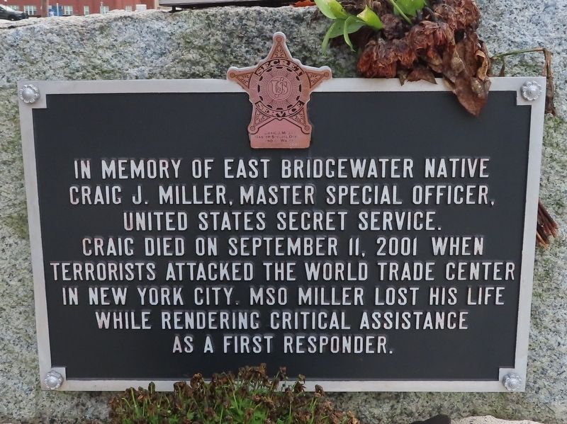 East Bridgewater 9/11 Memorial image. Click for full size.