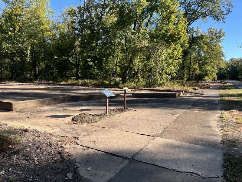 Markers in front of the Dealership Foundation image. Click for full size.