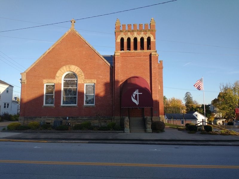 Woodsfield First United Methodist Church image. Click for full size.