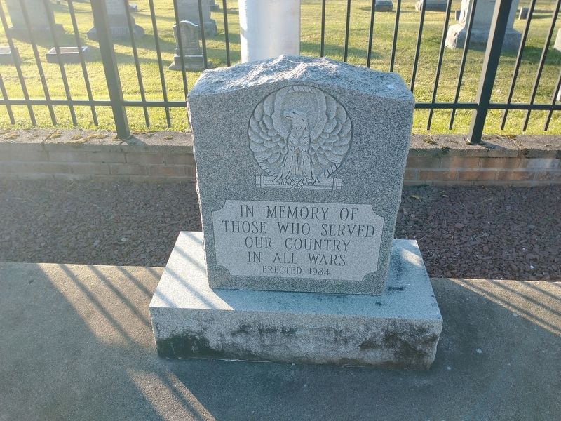 Pioneer Cemetery Veterans Memorial image. Click for full size.
