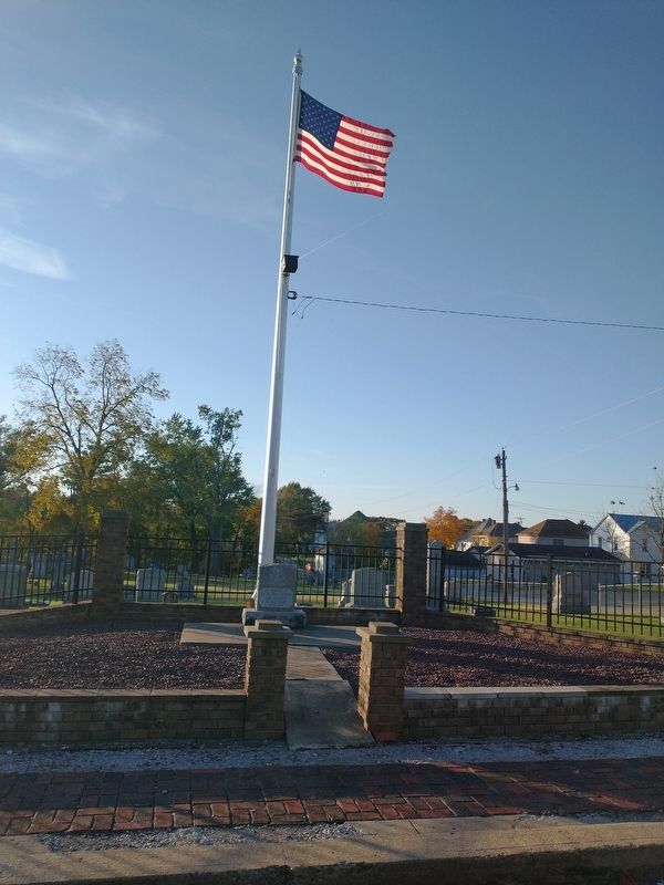Pioneer Cemetery Veterans Memorial image. Click for full size.