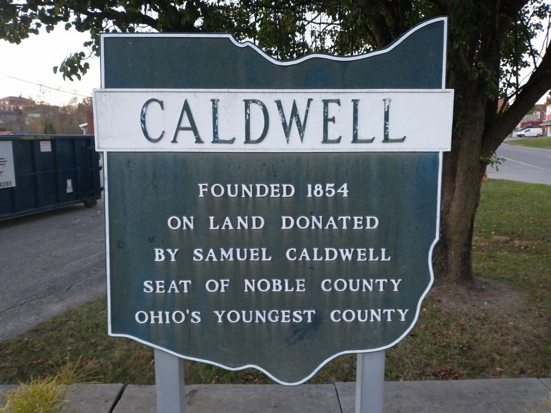 Caldwell Marker image. Click for full size.