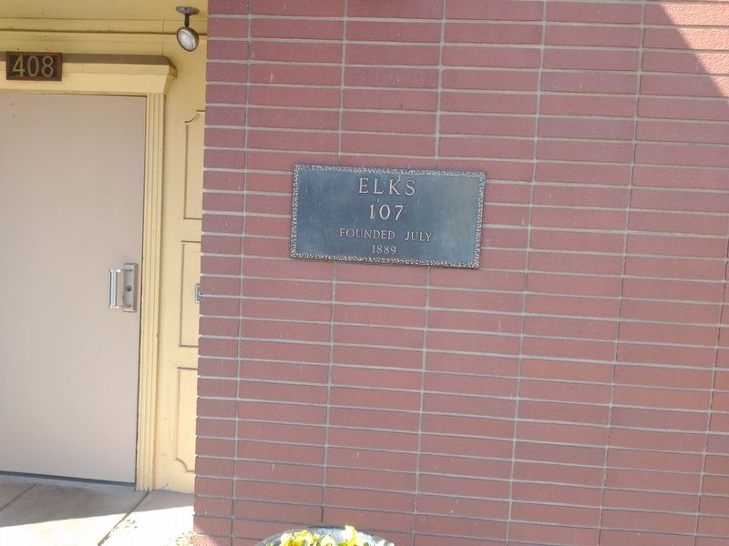 Elks Pledge Marker image. Click for full size.