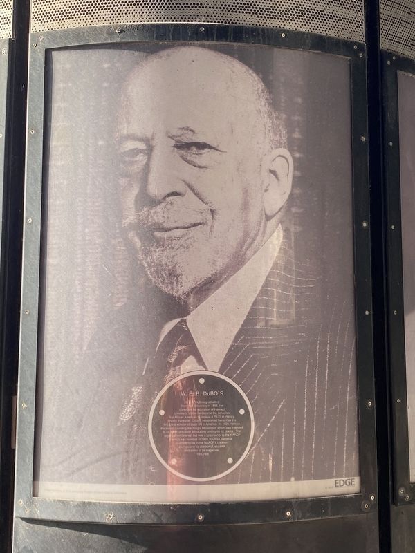 W.E.B. DuBois Marker image. Click for full size.
