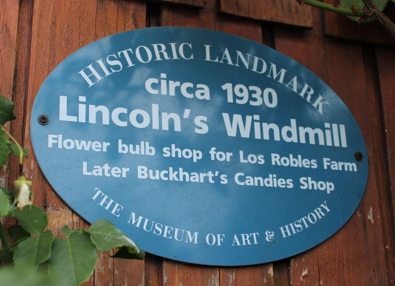 Lincoln's Windmill Marker image. Click for full size.