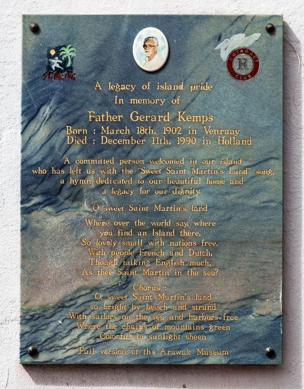 Father Gerard Kemps Marker image. Click for full size.