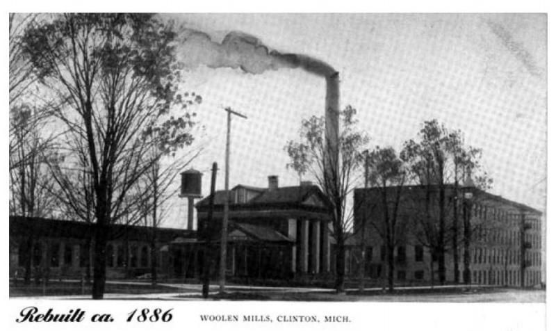 Clinton Woolen Mill image. Click for full size.