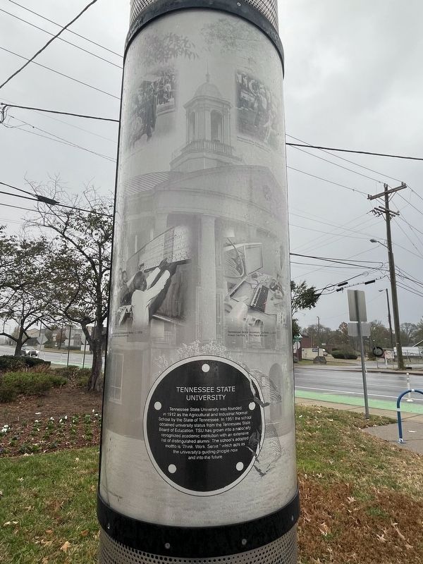 Tennessee State University Marker image. Click for full size.