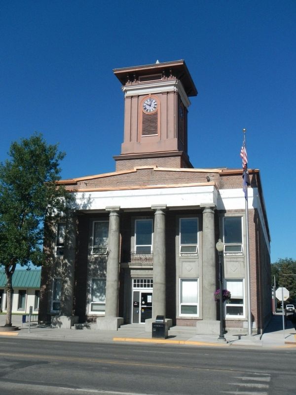 Deer Lodge City Hall. Click for full size. Deer Lodge City Hall image. Click for full size.