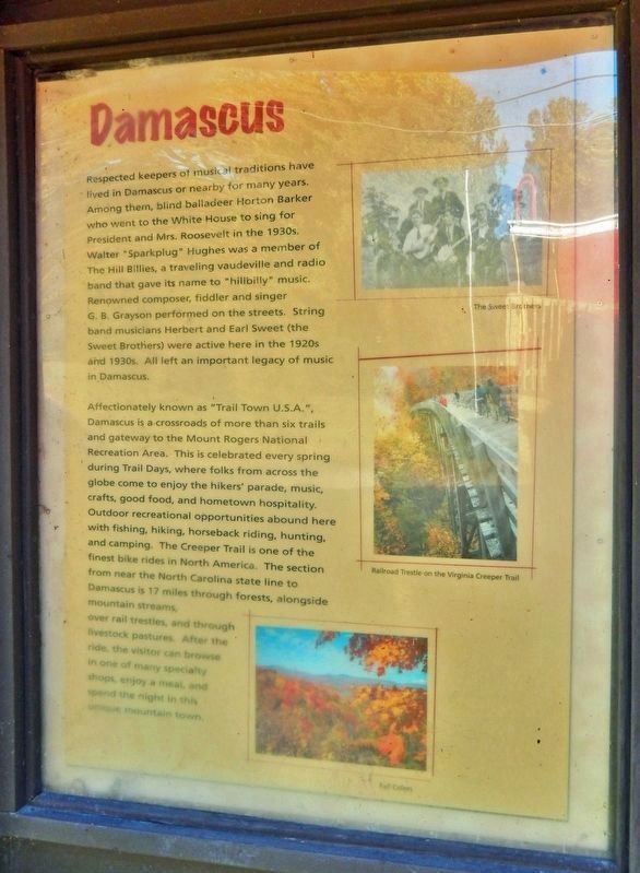 Damascus Marker image. Click for full size.