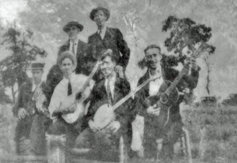 Marker detail: The Sweet Brothers image. Click for full size.